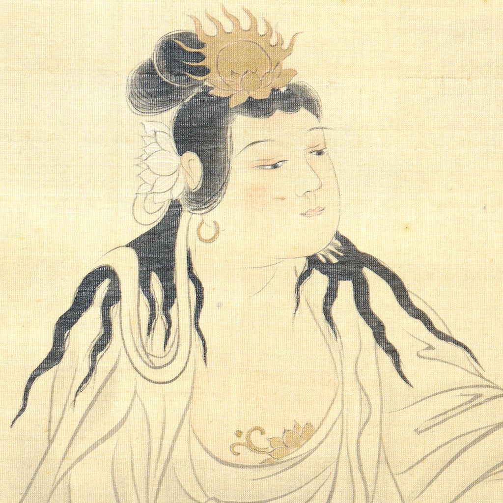 Lot013 Suzuki Kiitsu "White Robed Kannon"