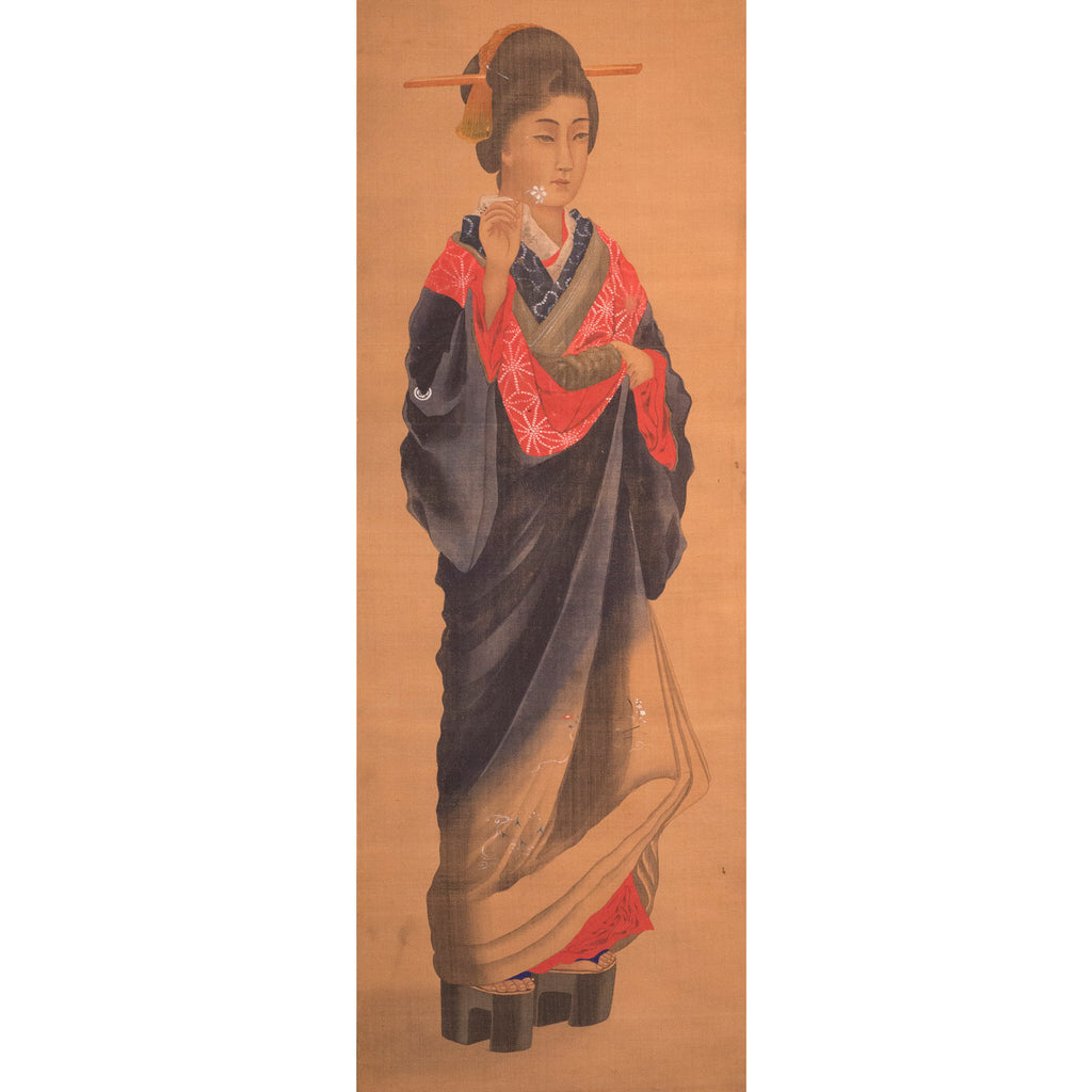 Lot020　「明治初期美人画」