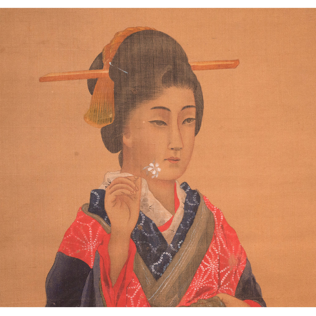 Lot020　「明治初期美人画」