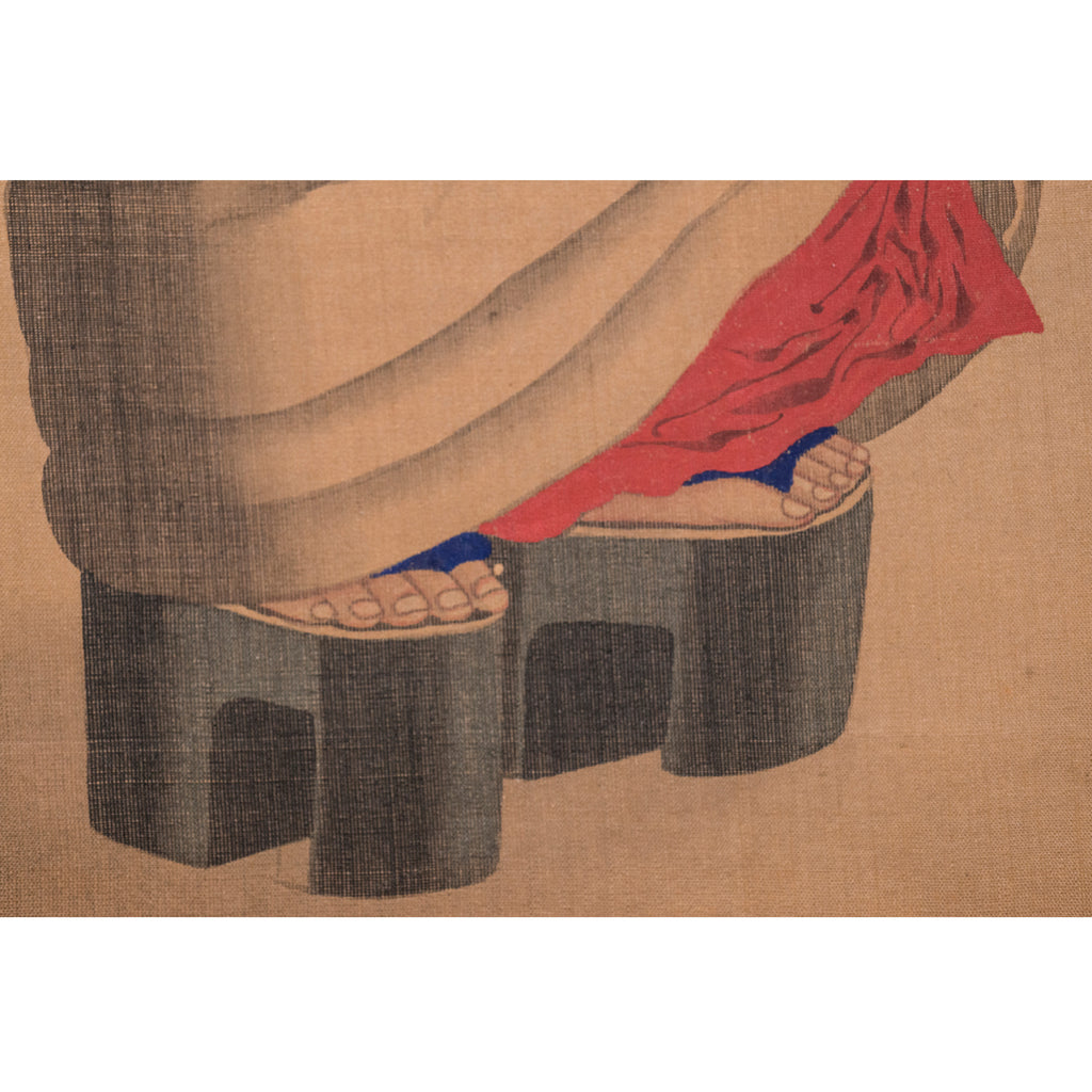 Lot020　「明治初期美人画」