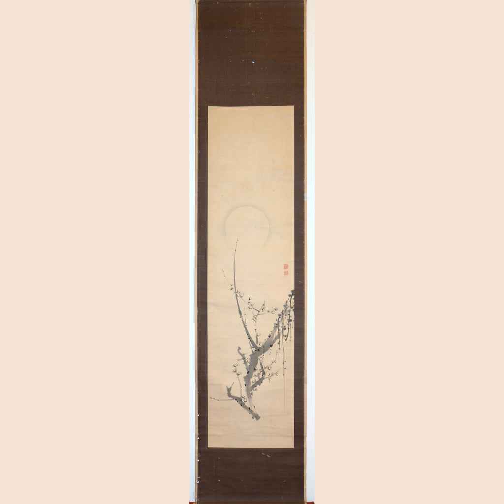 Lot002  Imei Shūkei  "White Plum Blossoms in the Moonlight”