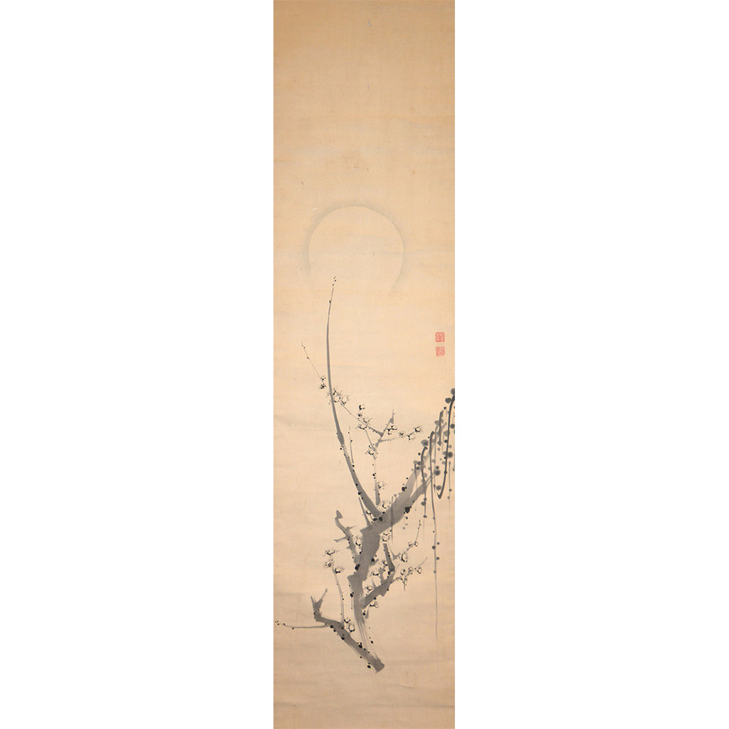 Lot002  Imei Shūkei  "White Plum Blossoms in the Moonlight”