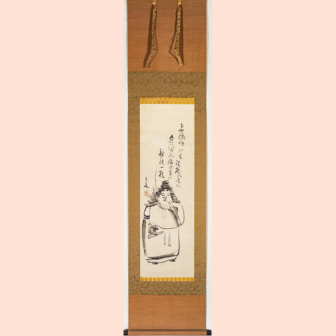 Lot017 仙厓義梵 ｢渡唐天神画賛｣ – ギャラリー創