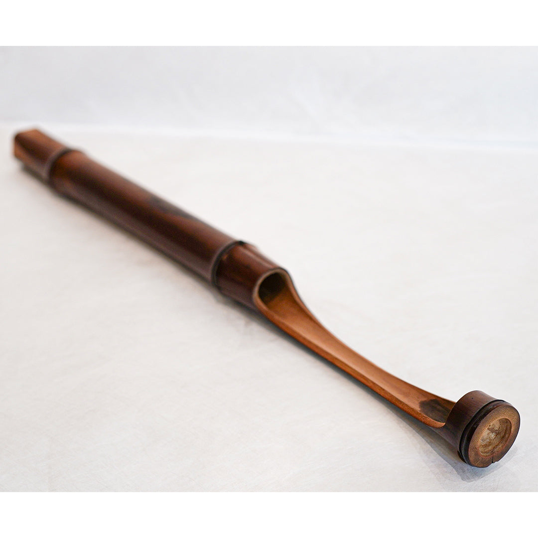 Lot021　池田瓢阿「竹花入『輪遠』」